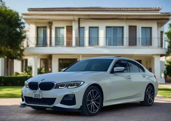 Bmw 330I Белый 2020 г. или аналогичный - Rent BMW in Dubai