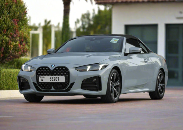 Bmw 420I Белый 2023 г. или аналогичный - Rent BMW in Dubai