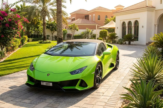 lamborghini huracan green