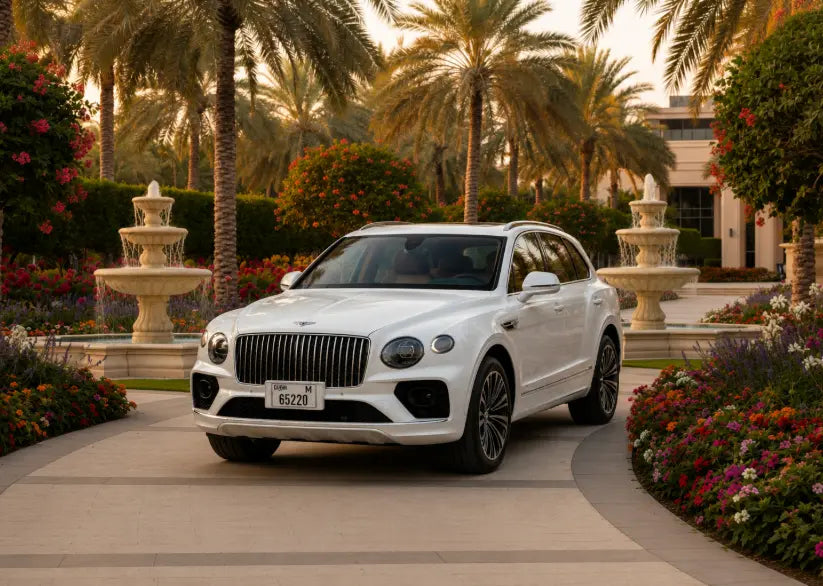Bentley Bentayga 2024 White Golden Key Rent Car LLC