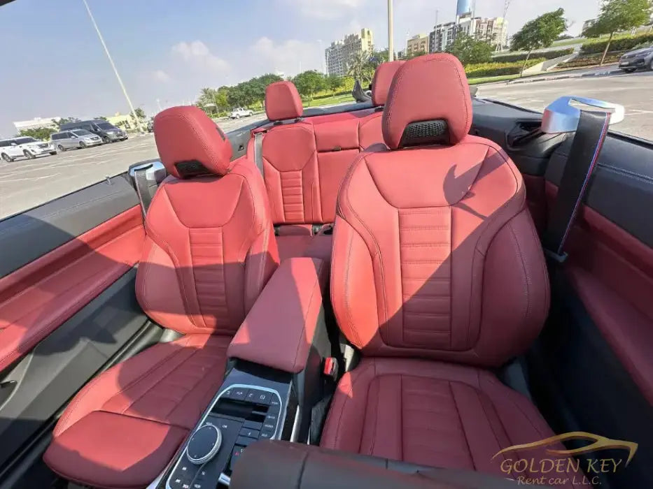 Dubai Airport Transfer - With Bmw 430I 2024 - Golden Key Rent Car LLC