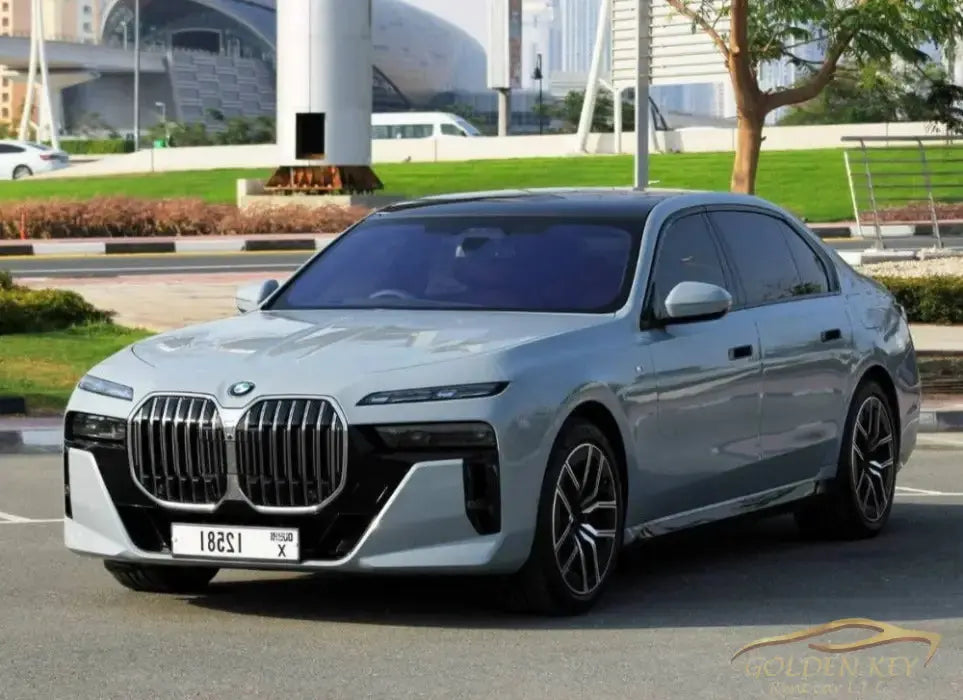 Dubai Airport Transfer - With Bmw 735I  2023 - Golden Key Rent Car LLC