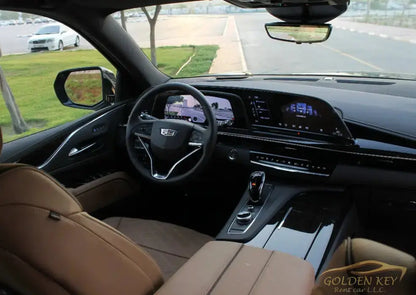 Dubai Airport Transfer - With Cadillac Escalade 2023 - Golden Key Rent Car LLC