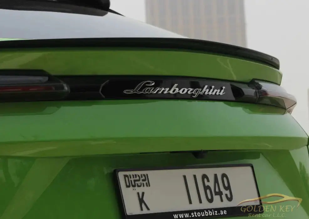 Dubai Airport Transfer - With Lamborghini Urus 2022 - Golden Key Rent Car LLC