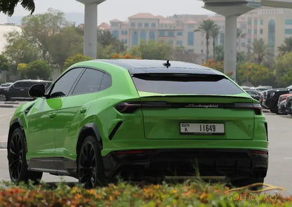 Dubai Airport Transfer - With Lamborghini Urus 2022 - Golden Key Rent Car LLC