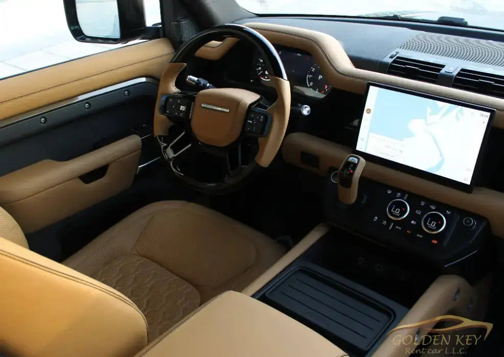 Dubai Airport Transfer - With Land Rover Defender 2022 - Golden Key Rent Car LLC