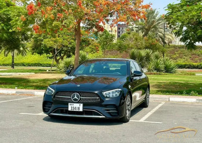 Dubai Airport Transfer - With Mercedes-Benz E350 2021 - Golden Key Rent Car LLC