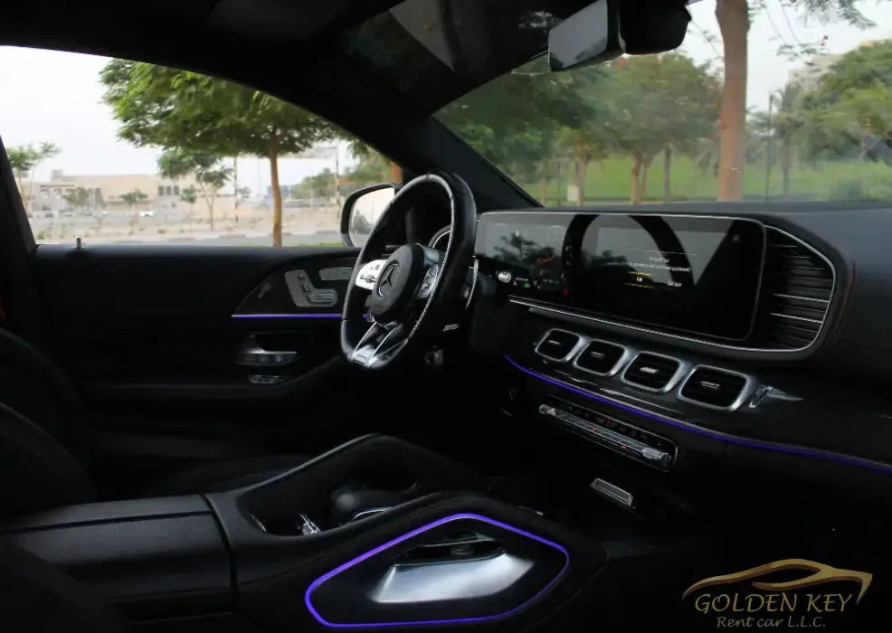 Dubai Airport Transfer - With Mercedes-Benz GLE 53 AMG 2021 - Golden Key Rent Car LLC