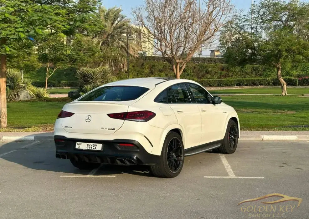 Dubai Airport Transfer - With Mercedes-Benz GLE 63 AMG 2021 - Golden Key Rent Car LLC