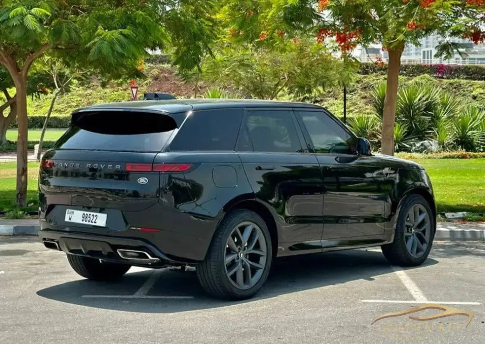 Dubai Airport Transfer - With Range Rover Sport 2023 - Golden Key Rent Car LLC