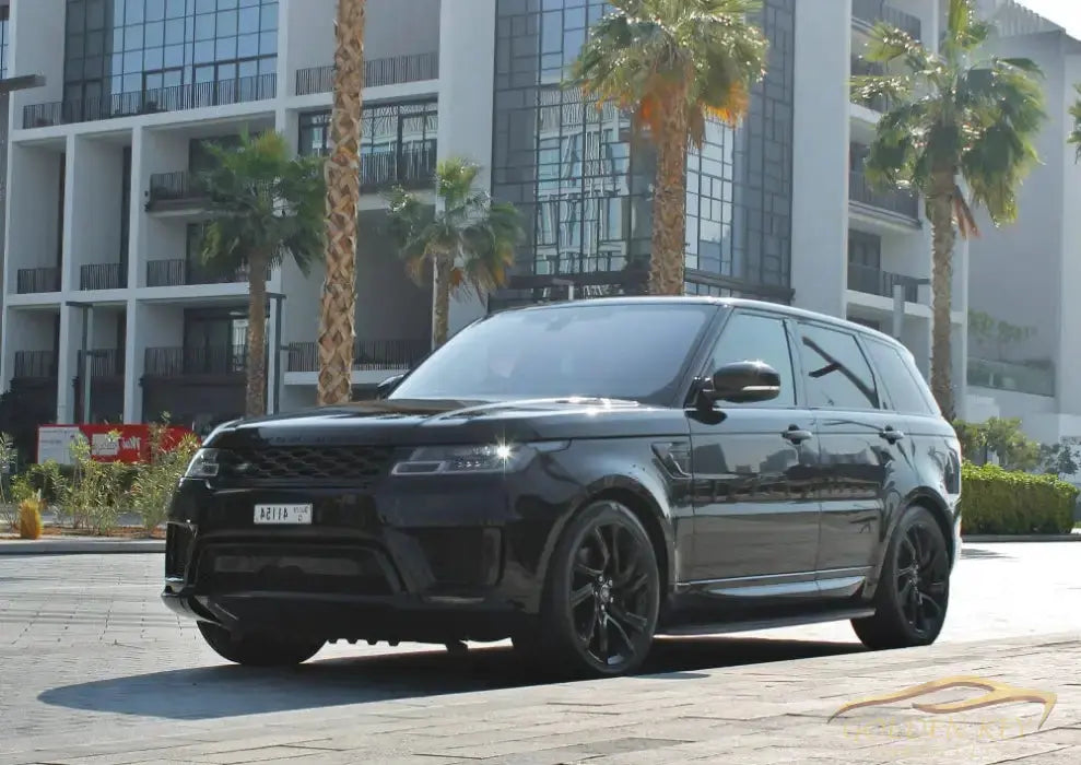 Dubai Airport Transfer - With Range Rover Sport V6 2022 - Golden Key Rent Car LLC