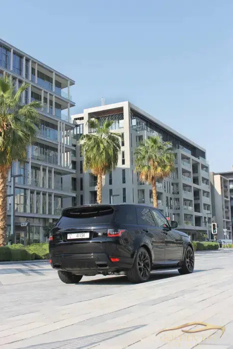 Dubai Airport Transfer - With Range Rover Sport V6 2022 - Golden Key Rent Car LLC