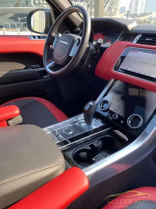 Dubai Airport Transfer - With Range Rover Sport V6 2022 - Golden Key Rent Car LLC
