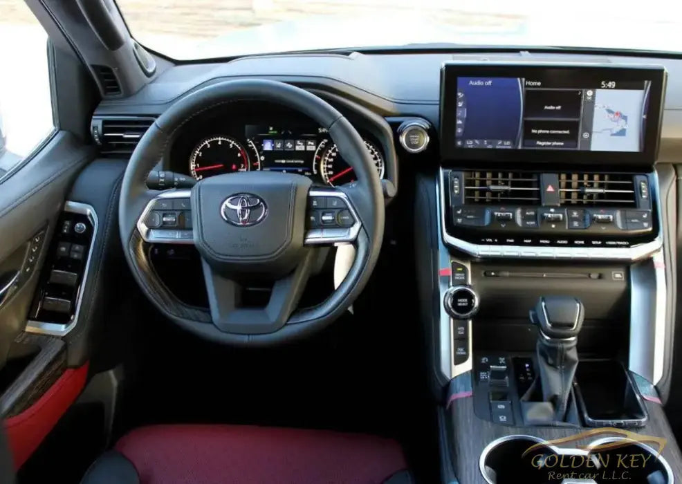 Dubai Airport Transfer - With Toyota Land Cruser 300 VXR 2023 - Golden Key Rent Car LLC