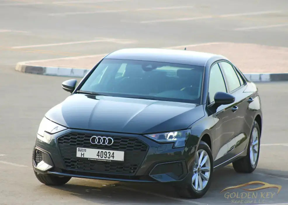 Hire Audi A3 2023 with Driver - Golden Key Rent Car LLC