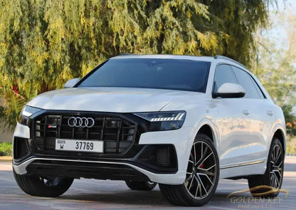 Hire Audi Q8 2022 with Driver - Golden Key Rent Car LLC
