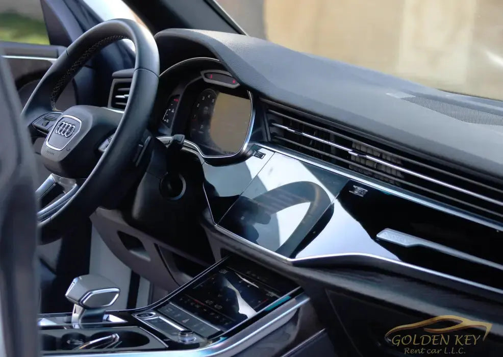 Hire Audi Q8 2022 with Driver - Golden Key Rent Car LLC