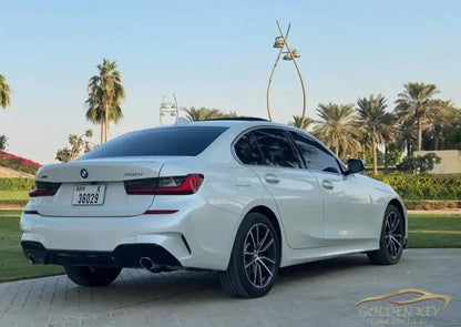 Hire Bmw 330I White 2020 with Driver - Golden Key Rent Car LLC