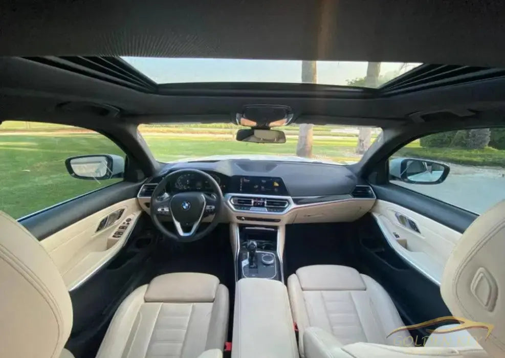 Hire Bmw 330I White 2020 with Driver - Golden Key Rent Car LLC