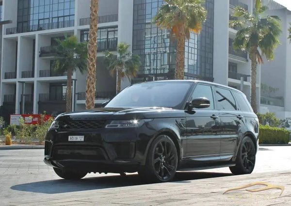 Прокат Range Rover Sport V6 2022 с водителем - Car Rental With Driver in Dubai