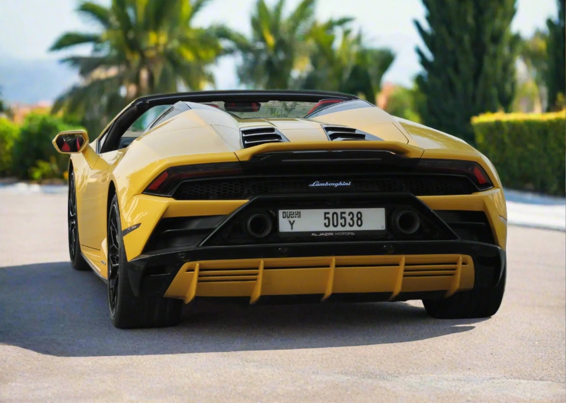 Lamborghini Huracan Evo Spyder 2023 or similar - Golden Key Rent Car LLC