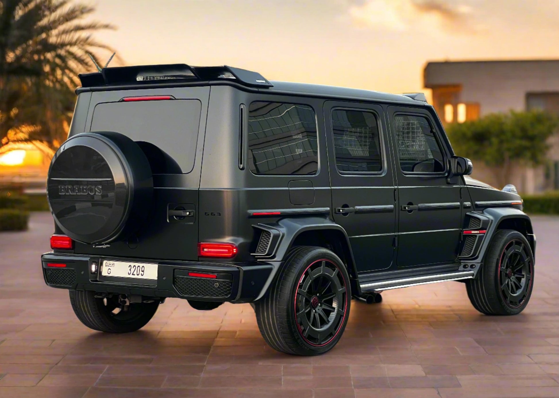 Mercedes-Benz G63 For Rent Brabus Model AMG 2023 or similar Golden Key Rent Car LLC