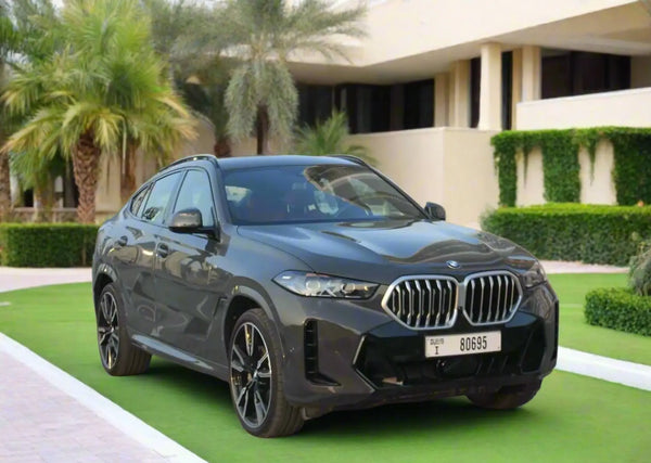 BMW X6 Rental 2025 or Similar Luxury SUV - Car Rental Without Driver in Dubai