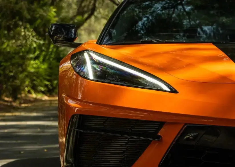 Rent Corvette Orange 2025 Golden Key Rent Car LLC