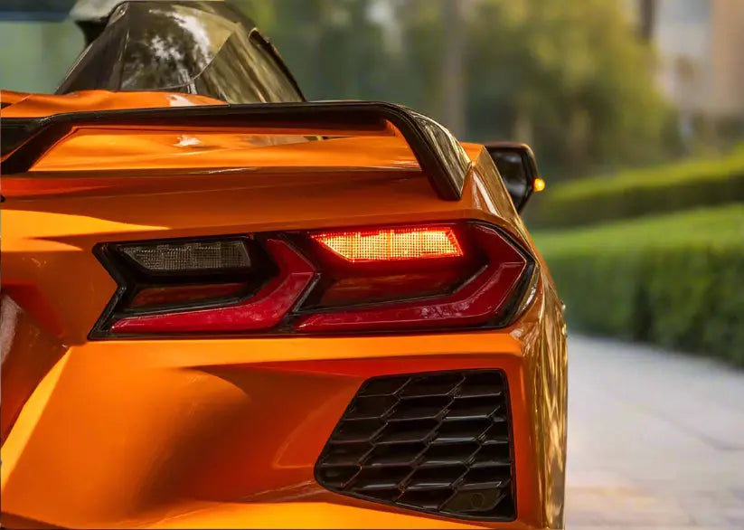 Rent Corvette Orange 2025 Golden Key Rent Car LLC