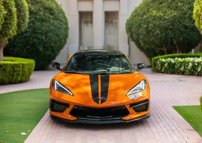 Rent Corvette Orange 2025 Golden Key Rent Car LLC