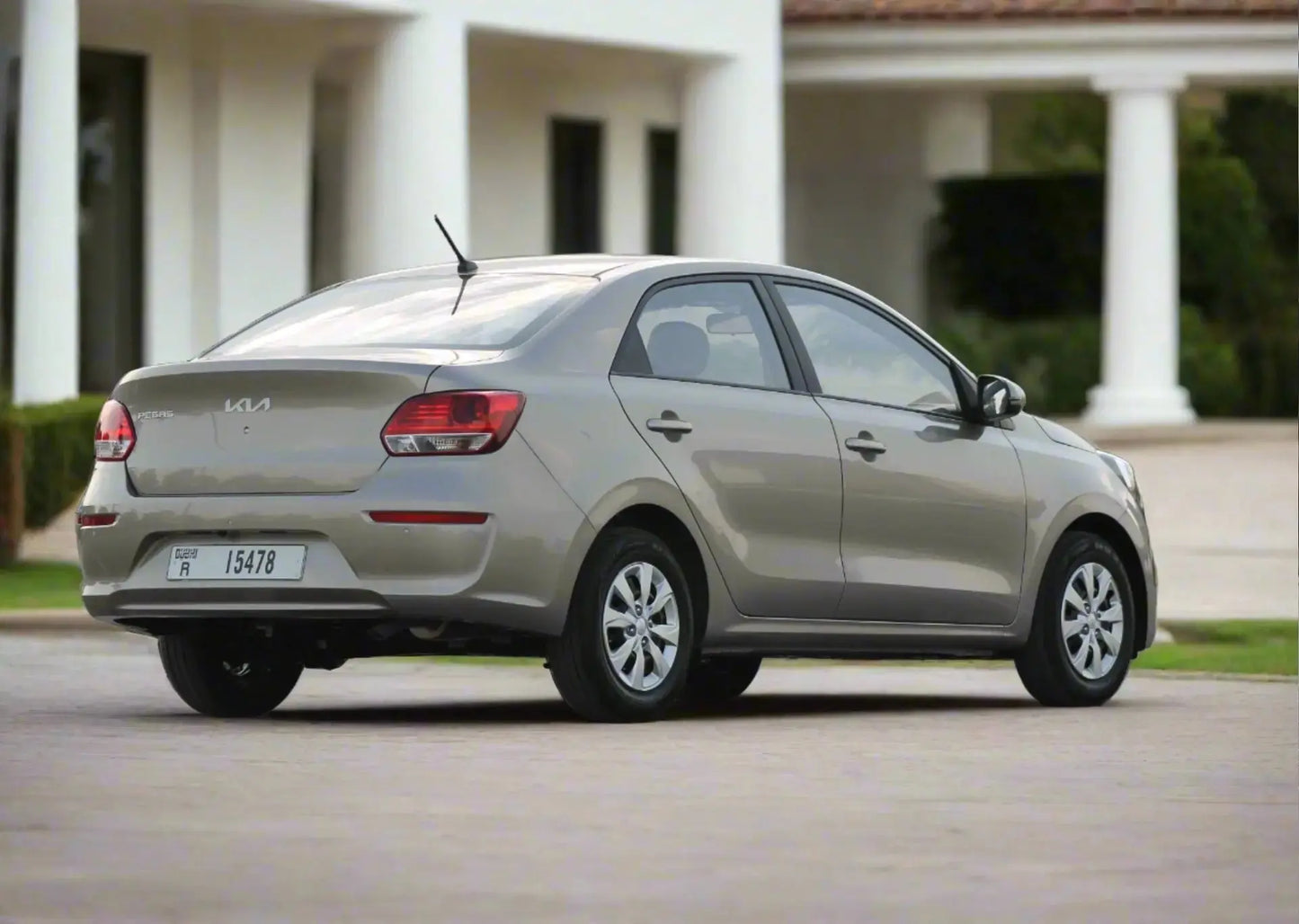 Kia Pegas Gold 2024 or similar - Golden Key Rent Car LLC