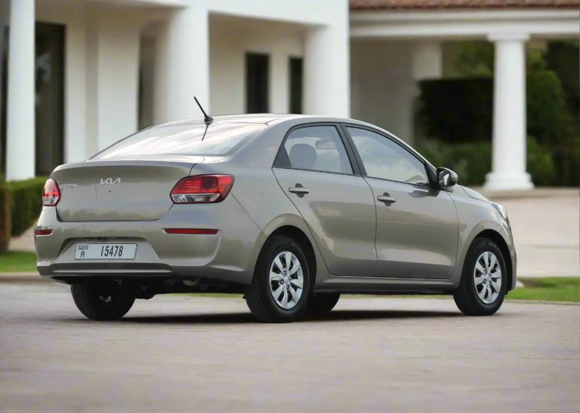 Kia Pegas Gold 2024 or similar - Golden Key Rent Car LLC