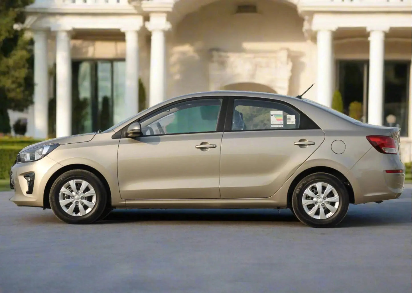 Kia Pegas Gold 2024 or similar - Golden Key Rent Car LLC