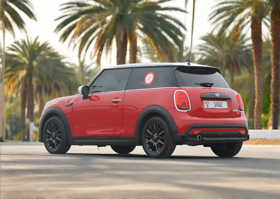 Rent Mini Cooper Red 2023 or similar - Golden Key Rent Car LLC