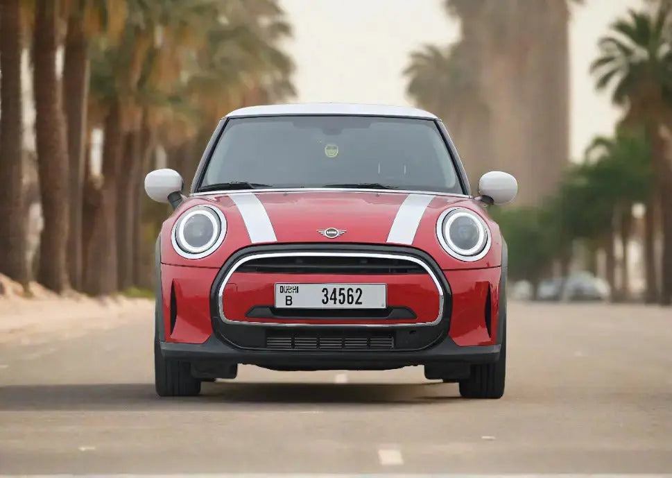 Rent Mini Cooper Red 2023 or similar - Golden Key Rent Car LLC