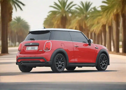 Rent Mini Cooper Red 2023 or similar - Golden Key Rent Car LLC