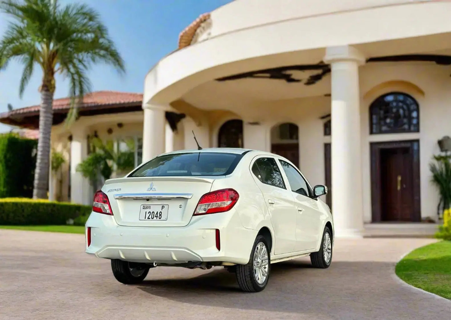 Mitsubishi Attrage 2024 or similar - Golden Key Rent Car LLC
