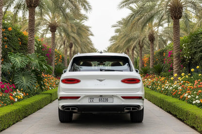 Rent Bentley Bentayga 2024 White or Simmilar Golden Key Rent Car LLC