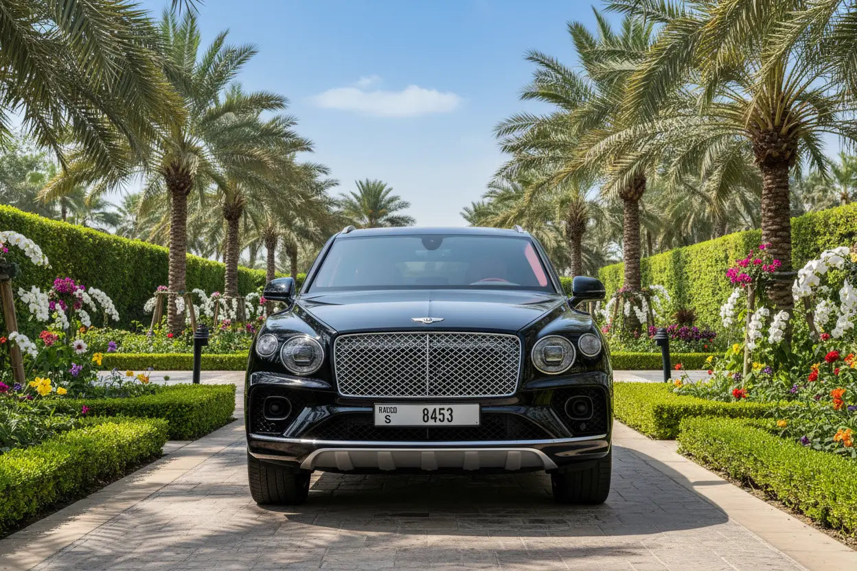 Rent Bentley Bentayga Blue or Simmilar Golden Key Rent Car LLC