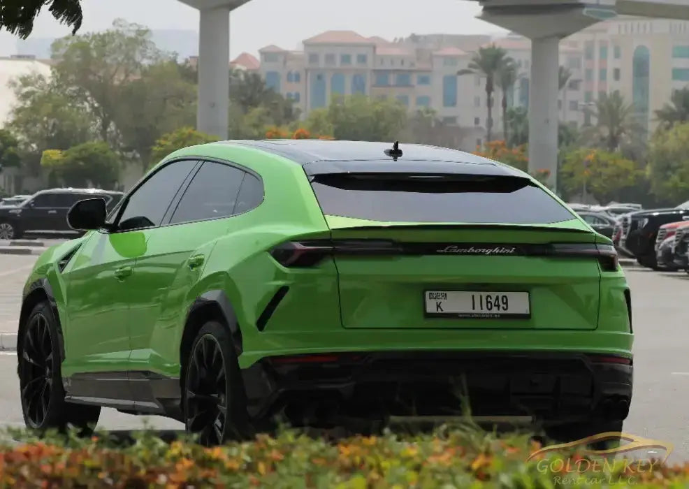 Rent Lamborghini Urus Green 2024 or Similar