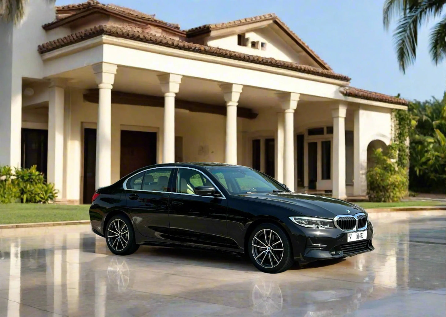 Rent Bmw 330I Black 2023 or similar - Golden Key Rent Car LLC
