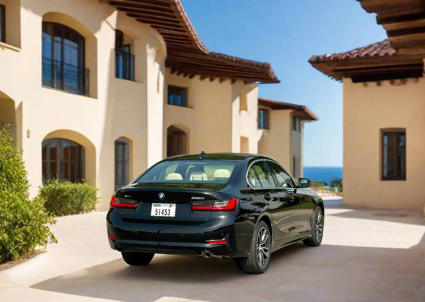 Rent Bmw 330I Black 2023 or similar - Golden Key Rent Car LLC