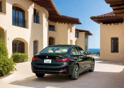 Rent Bmw 330I Black 2023 or similar - Golden Key Rent Car LLC