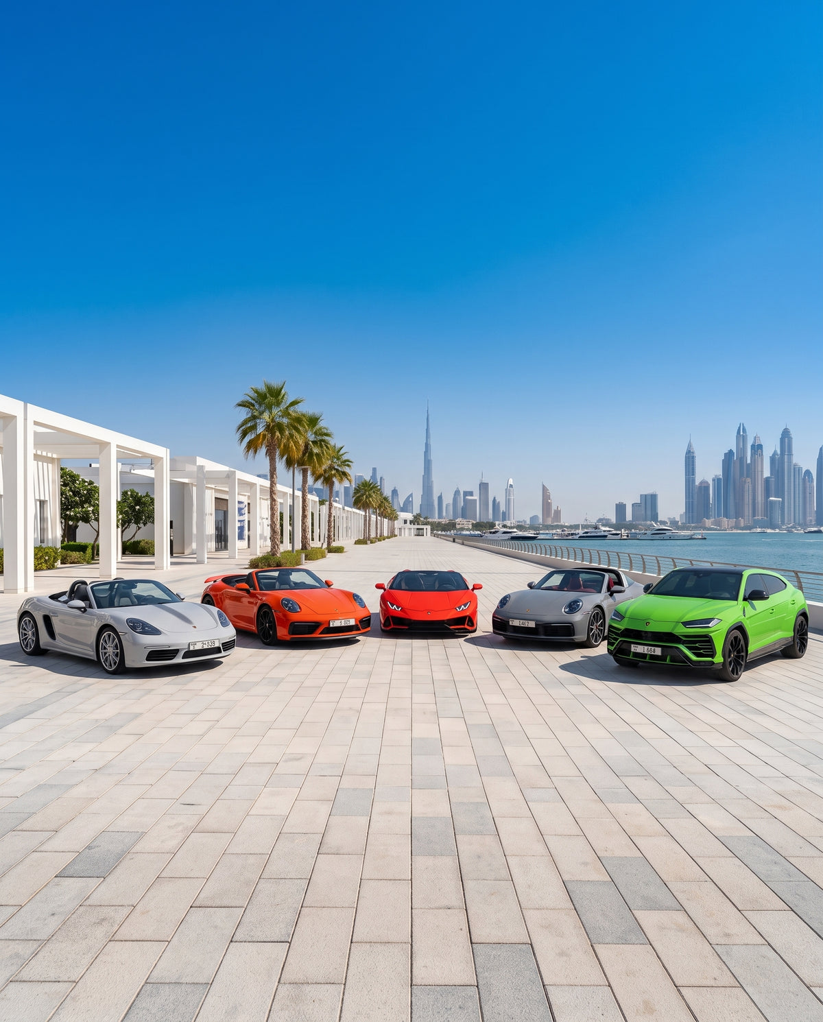 convertible car rental dubai